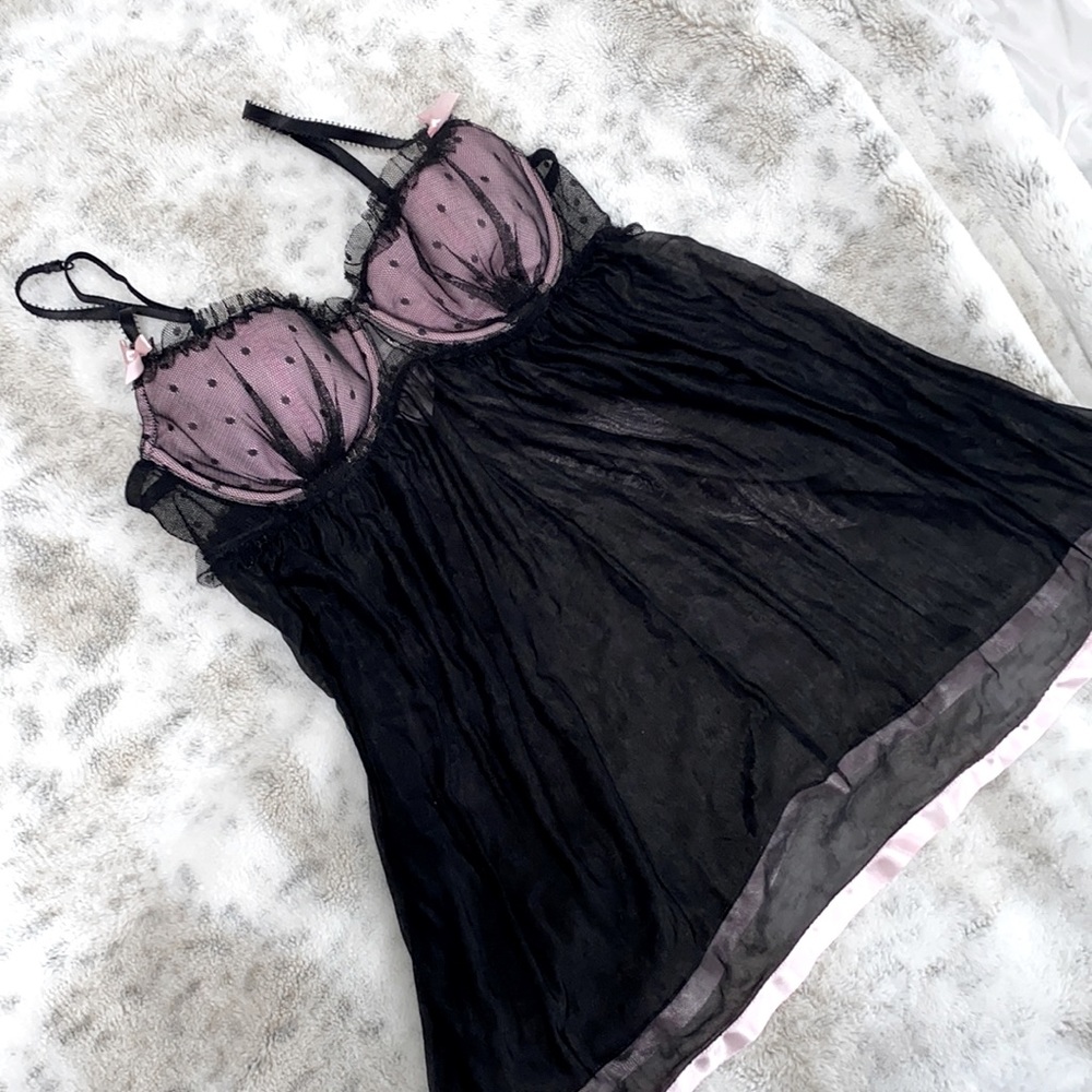 Sheer VS babydoll lingerie